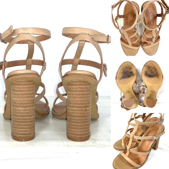 BNIB ALIAS MAE nude strappy heels 7 - Picture 4 of 8
